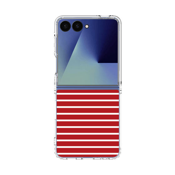 クリアケース［ Middle Border - Red ］