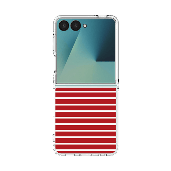 クリアケース［ Middle Border - Red ］