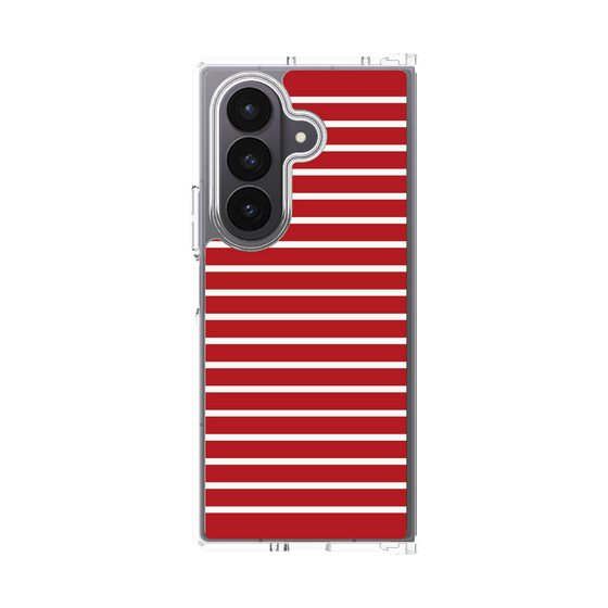 クリアケース［ Middle Border - Red ］