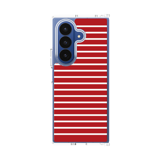 クリアケース［ Middle Border - Red ］