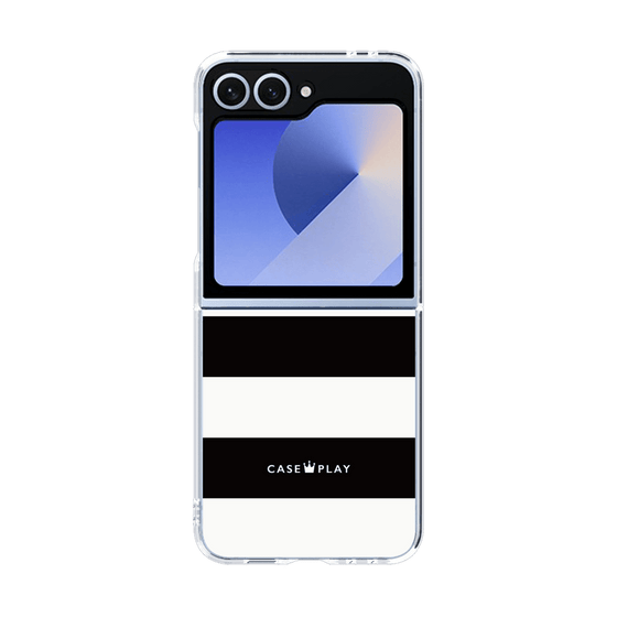 クリアケース［ Big Border - Black ］