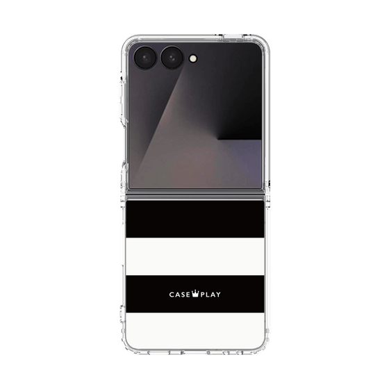 クリアケース［ Big Border - Black ］