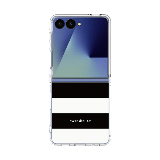 クリアケース［ Big Border - Black ］