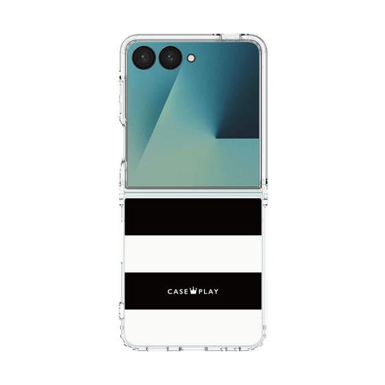 クリアケース［ Big Border - Black ］