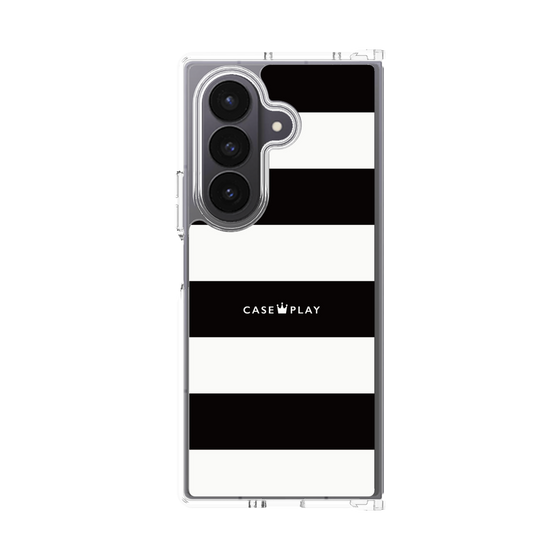 クリアケース［ Big Border - Black ］