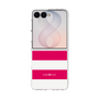 クリアケース［ Big Border - Pink ］