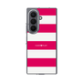 クリアケース［ Big Border - Pink ］