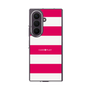 クリアケース［ Big Border - Pink ］