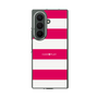 クリアケース［ Big Border - Pink ］