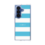 クリアケース［ Big Border - Blue ］