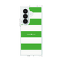 クリアケース［ Big Border - Green ］