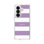 クリアケース［ Big Border - Purple ］
