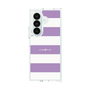 クリアケース［ Big Border - Purple ］