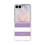 クリアケース［ Big Border - Purple ］