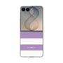 クリアケース［ Big Border - Purple ］