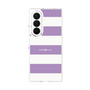 クリアケース［ Big Border - Purple ］