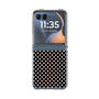クリアケース［ Small Dot - Black ］
