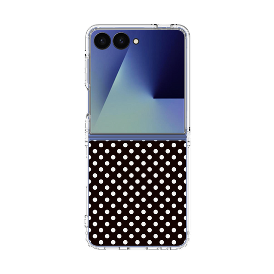 クリアケース［ Small Dot - Black ］