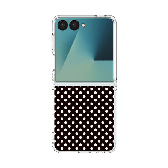 クリアケース［ Small Dot - Black ］