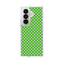 クリアケース［ Small Dot - Green ］
