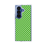 クリアケース［ Small Dot - Green ］