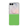 クリアケース［ Small Dot - Green ］