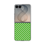 クリアケース［ Small Dot - Green ］