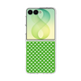 クリアケース［ Small Dot - Green ］