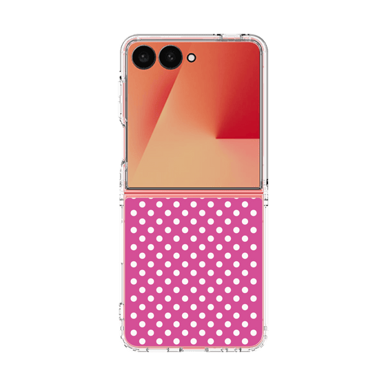 クリアケース［ Small Dot - Pink ］