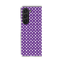 クリアケース［ Small Dot - Purple ］