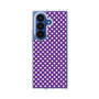 クリアケース［ Small Dot - Purple ］