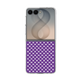 クリアケース［ Small Dot - Purple ］