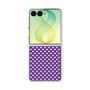 クリアケース［ Small Dot - Purple ］