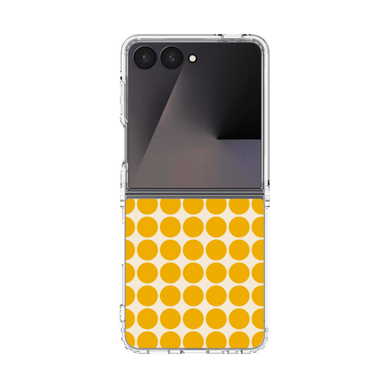クリアケース［ Big Dot - Yellow ］