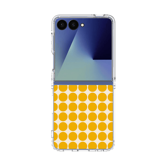 クリアケース［ Big Dot - Yellow ］