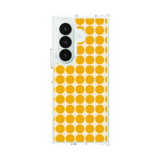 クリアケース［ Big Dot - Yellow ］