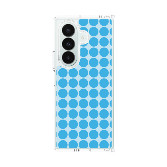 クリアケース［ Big Dot - Blue ］