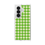 クリアケース［ Big Dot - Green ］
