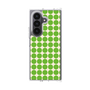 クリアケース［ Big Dot - Green ］