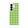 クリアケース［ Big Dot - Green ］