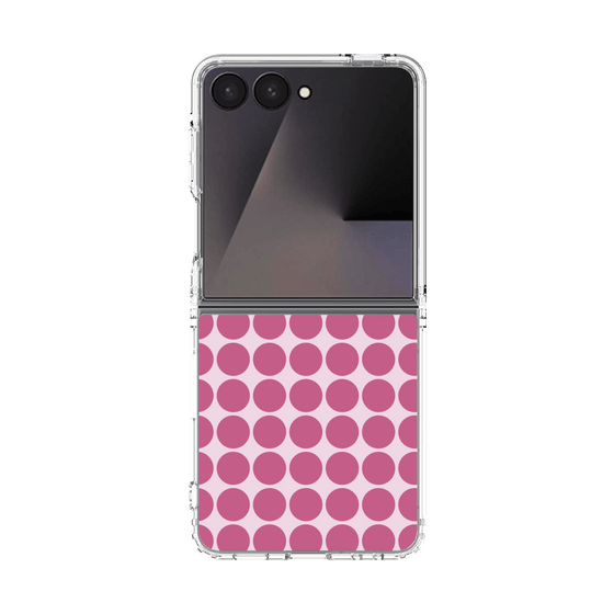 クリアケース［ Big Dot - Pink ］