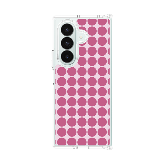 クリアケース［ Big Dot - Pink ］