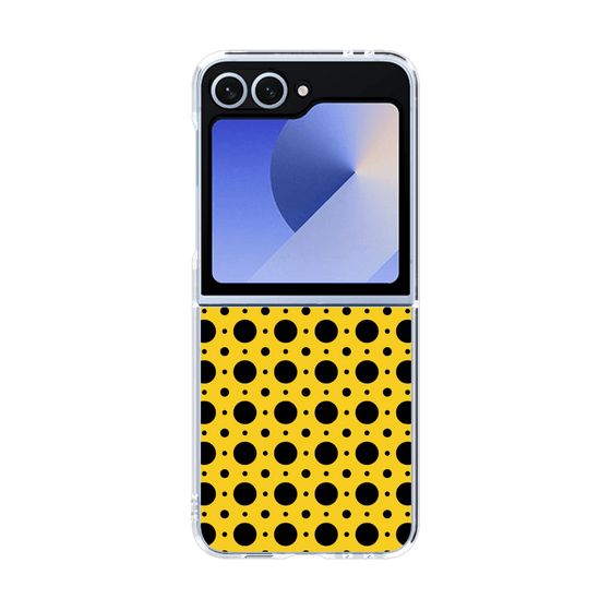 クリアケース［ Shower Dot - Yellow ］