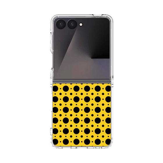クリアケース［ Shower Dot - Yellow ］