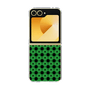 クリアケース［ Shower Dot - Green ］