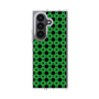 クリアケース［ Shower Dot - Green ］