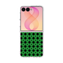 クリアケース［ Shower Dot - Green ］