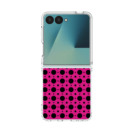 クリアケース［ Shower Dot - Pink ］