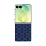 クリアケース［ Dot Circle - Navy ］