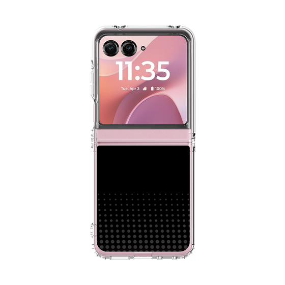 クリアケース［ Dot Gradation - Black ］